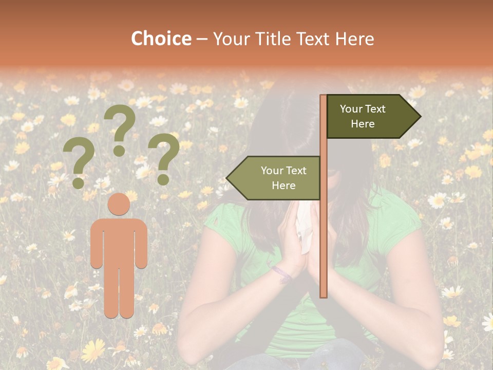 Outside Child Fever PowerPoint Template