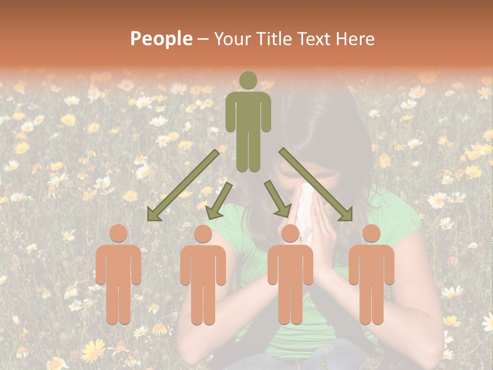 Outside Child Fever PowerPoint Template