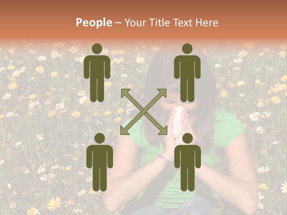 Outside Child Fever PowerPoint Template