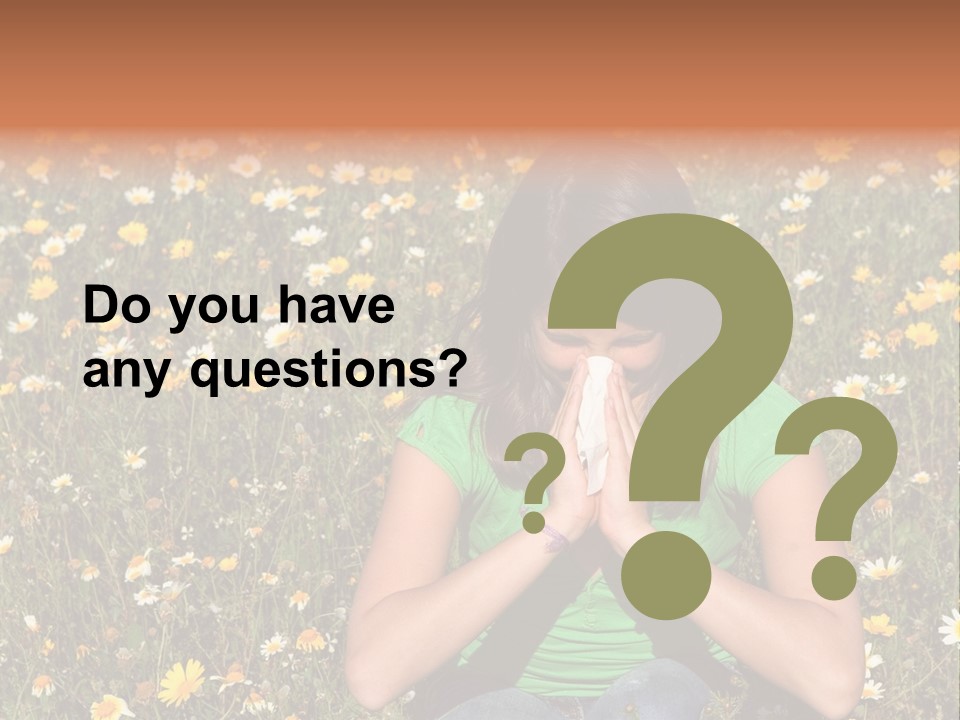 Outside Child Fever PowerPoint Template