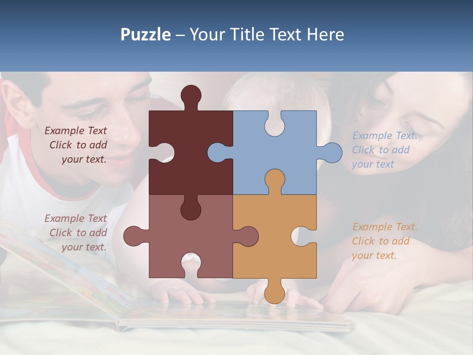 Study Woman Learning PowerPoint Template