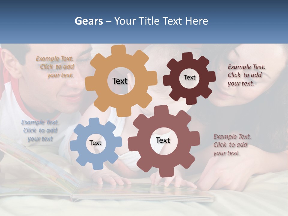 Study Woman Learning PowerPoint Template