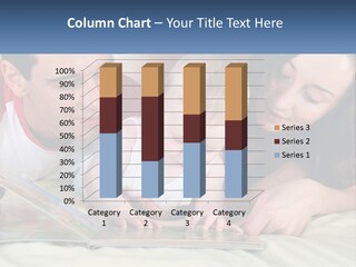 Study Woman Learning PowerPoint Template