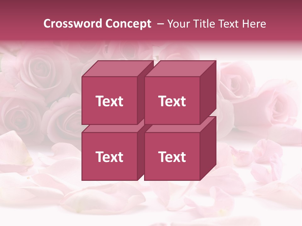 Posy Elegance Passion PowerPoint Template