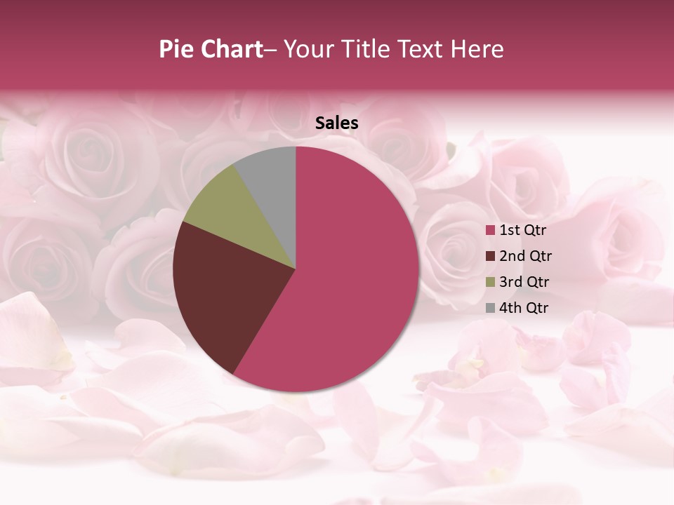 Posy Elegance Passion PowerPoint Template