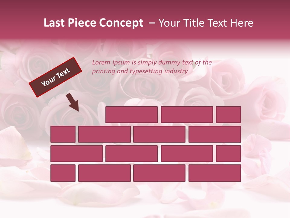 Posy Elegance Passion PowerPoint Template