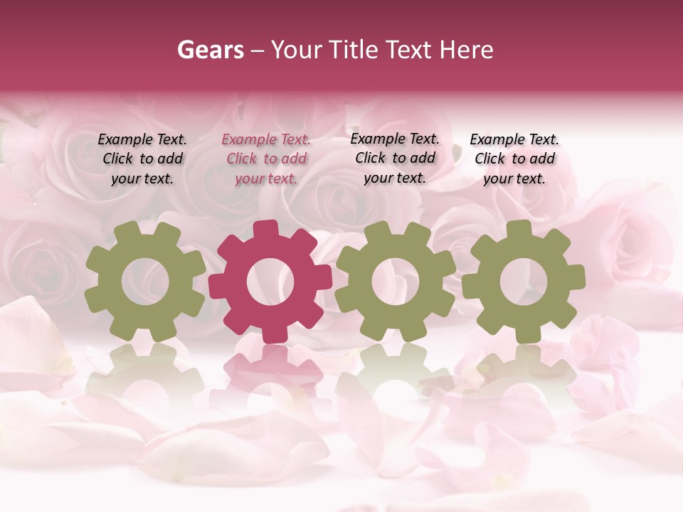 Posy Elegance Passion PowerPoint Template