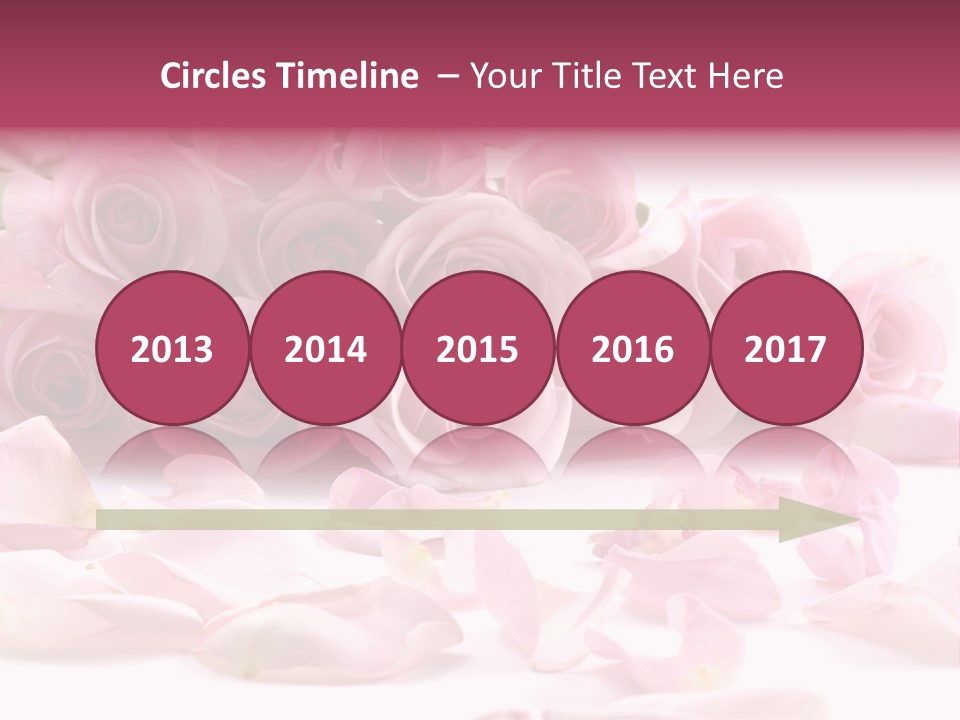 Posy Elegance Passion PowerPoint Template