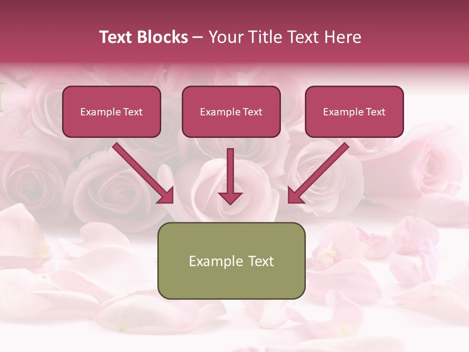 Posy Elegance Passion PowerPoint Template