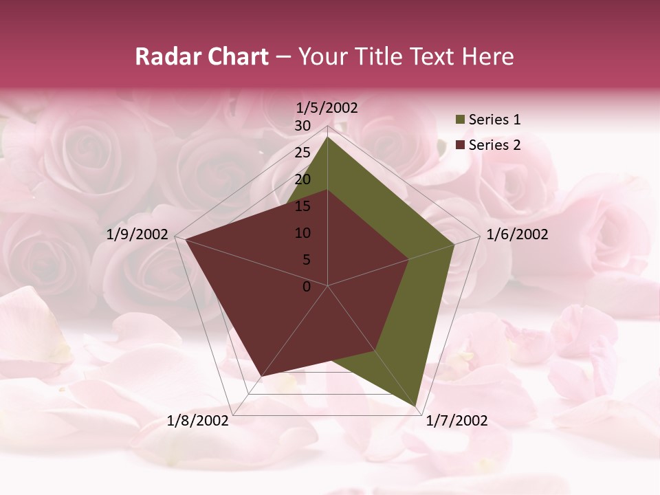 Posy Elegance Passion PowerPoint Template