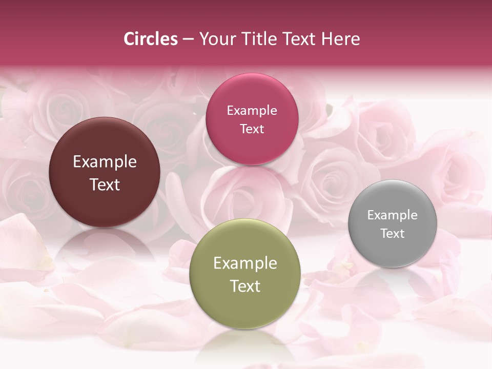 Posy Elegance Passion PowerPoint Template