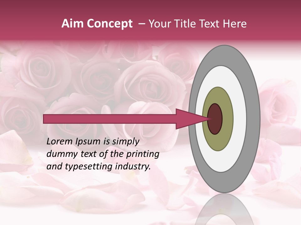 Posy Elegance Passion PowerPoint Template