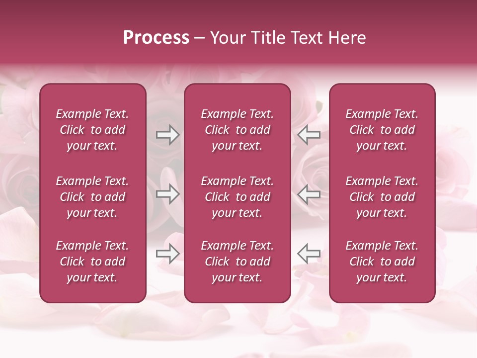 Posy Elegance Passion PowerPoint Template