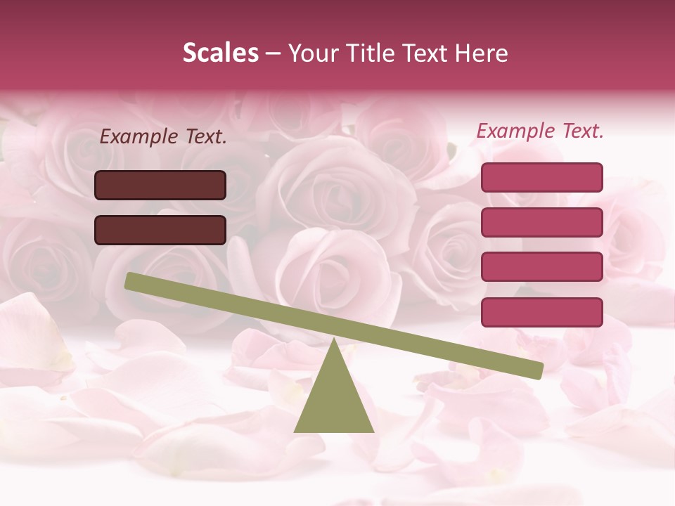 Posy Elegance Passion PowerPoint Template