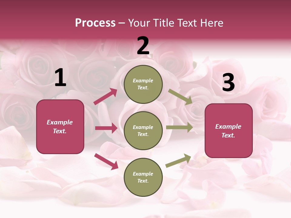 Posy Elegance Passion PowerPoint Template