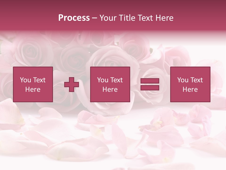 Posy Elegance Passion PowerPoint Template
