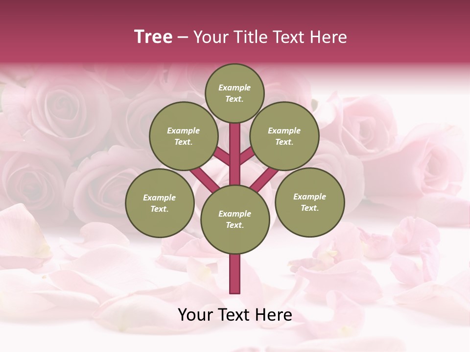Posy Elegance Passion PowerPoint Template