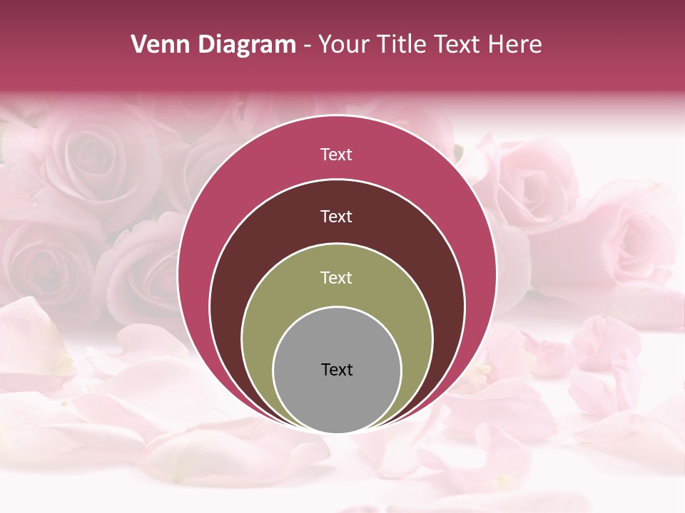 Posy Elegance Passion PowerPoint Template