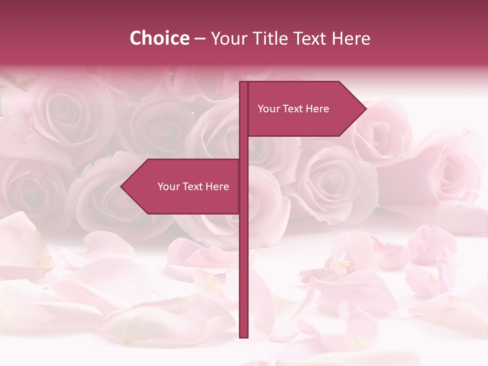 Posy Elegance Passion PowerPoint Template