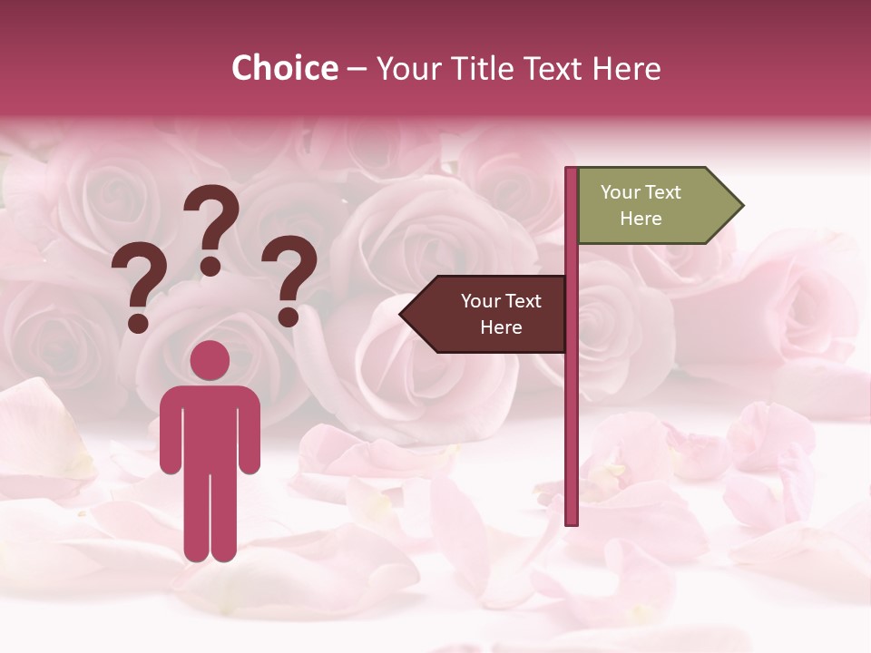 Posy Elegance Passion PowerPoint Template