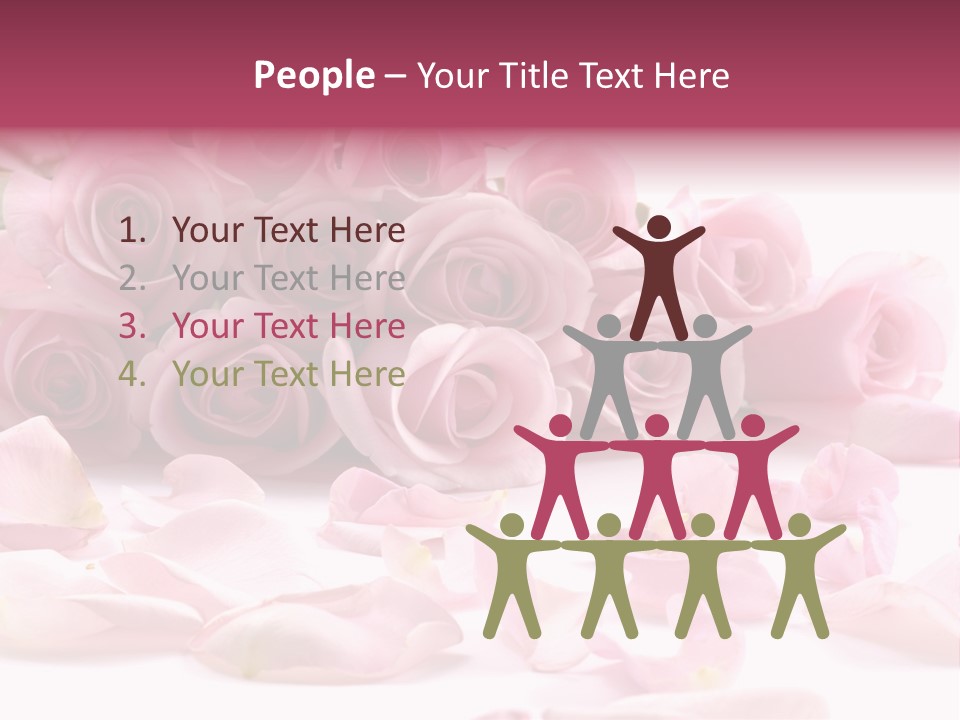 Posy Elegance Passion PowerPoint Template