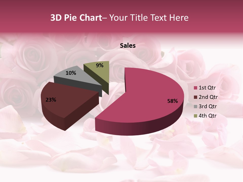 Posy Elegance Passion PowerPoint Template