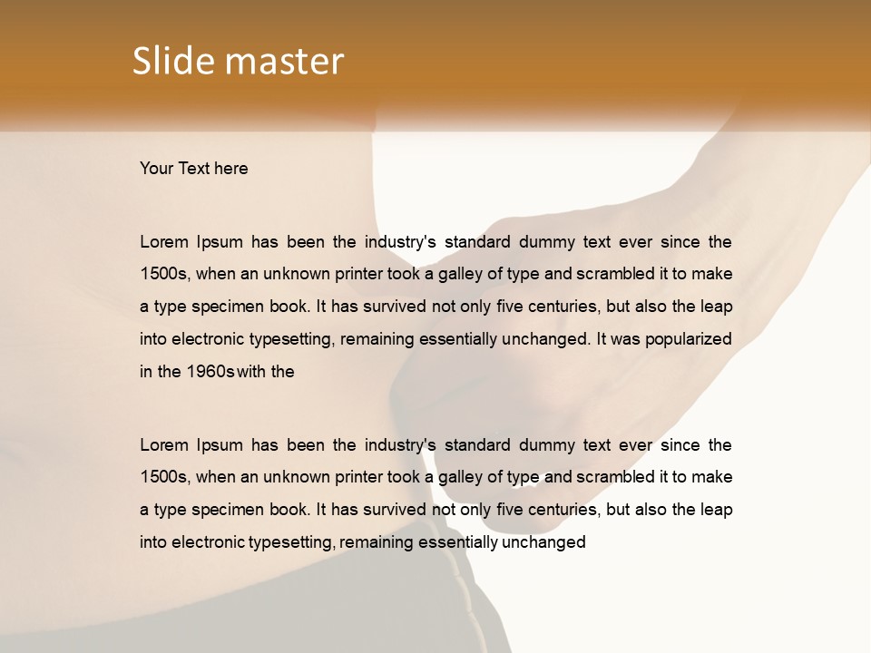 Sport Overweight Symbol PowerPoint Template