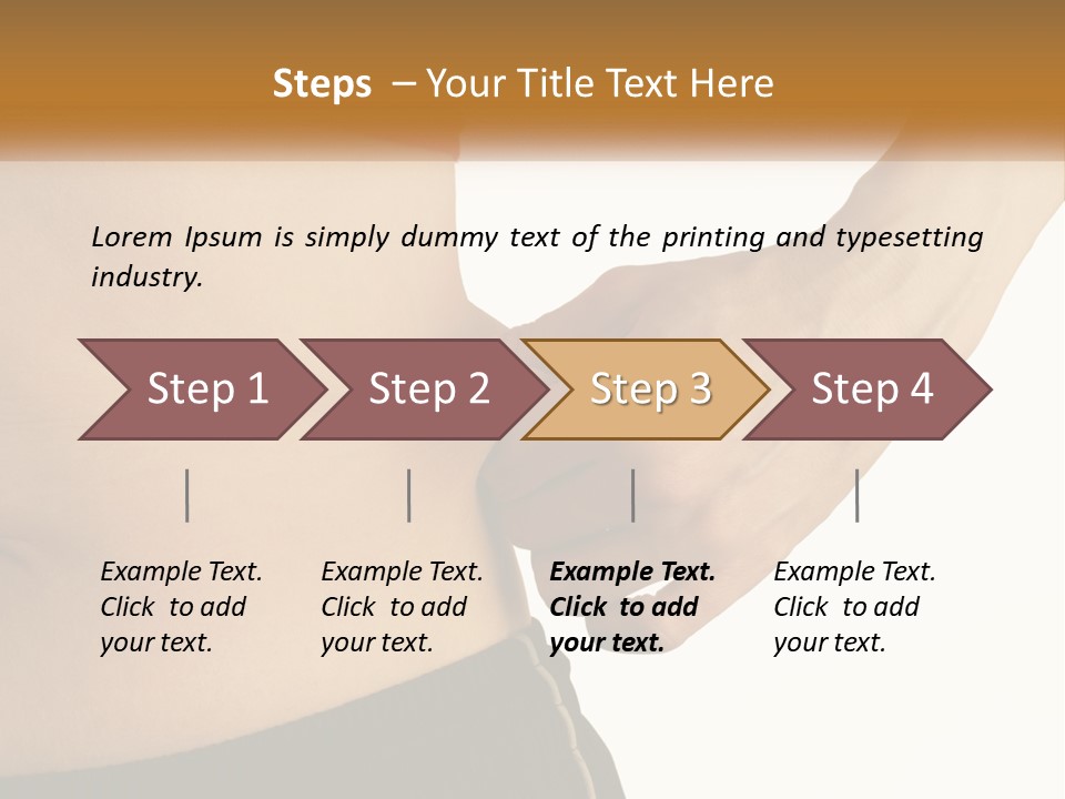 Sport Overweight Symbol PowerPoint Template