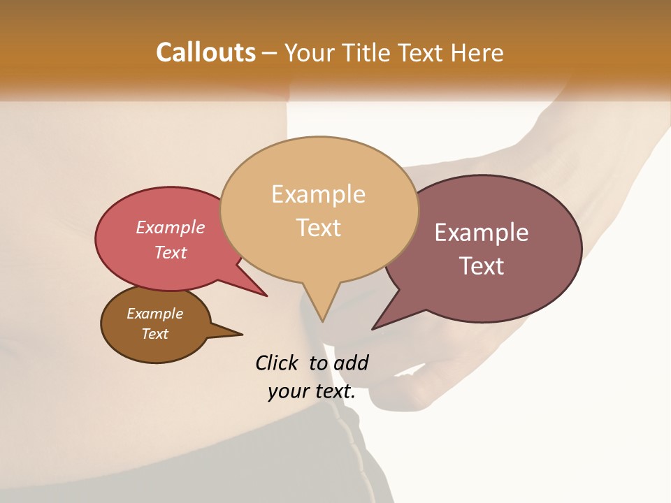 Sport Overweight Symbol PowerPoint Template