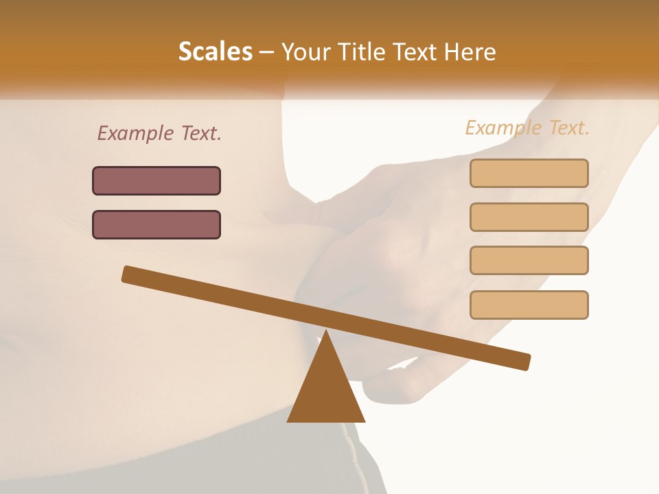 Sport Overweight Symbol PowerPoint Template