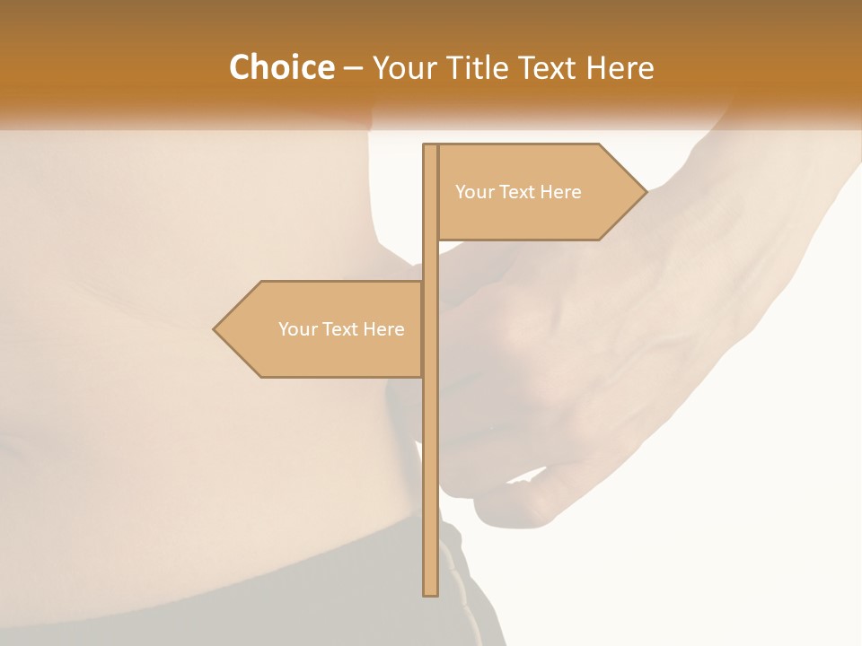 Sport Overweight Symbol PowerPoint Template