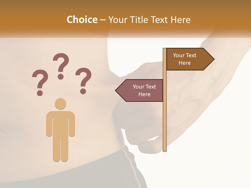 Sport Overweight Symbol PowerPoint Template