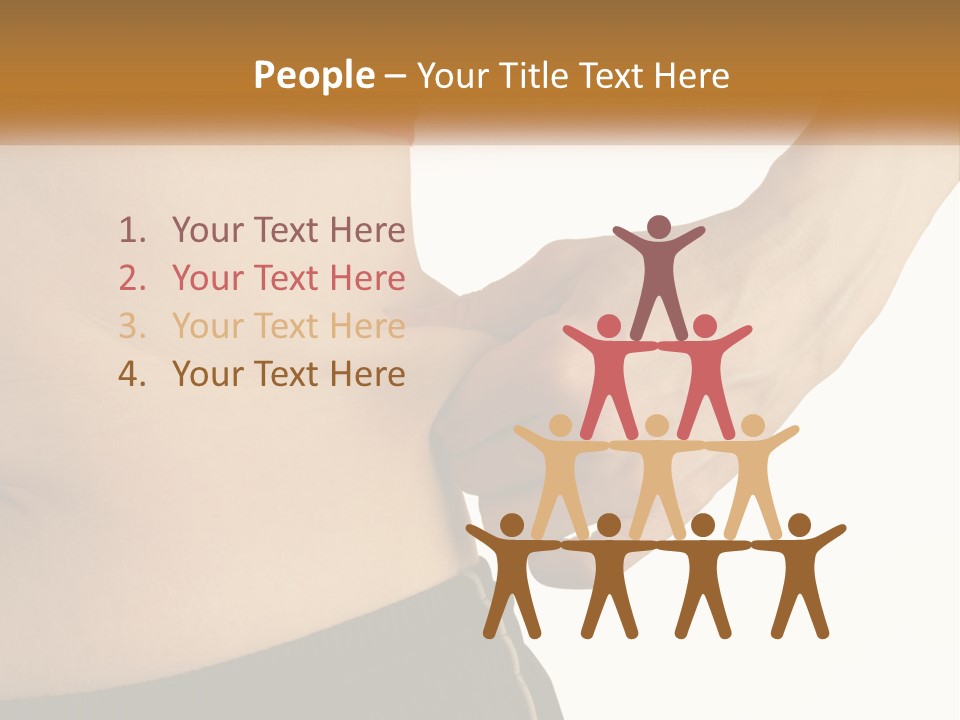 Sport Overweight Symbol PowerPoint Template