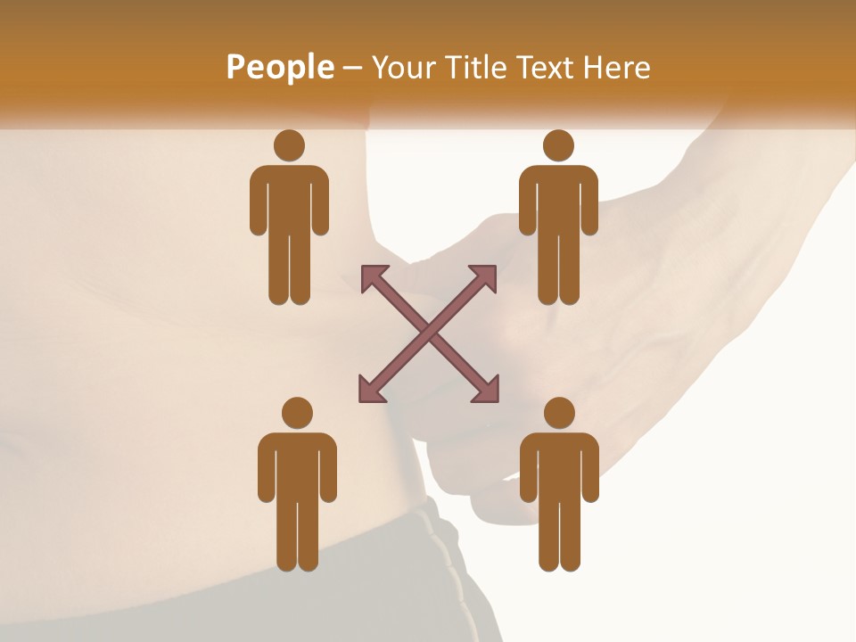 Sport Overweight Symbol PowerPoint Template