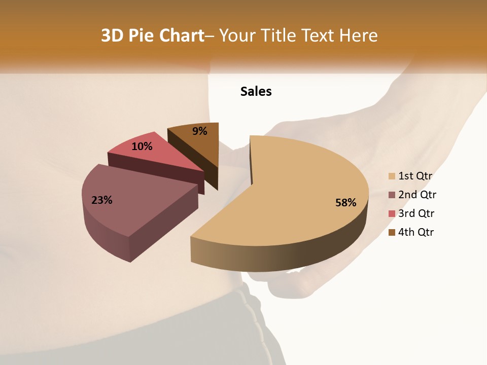 Sport Overweight Symbol PowerPoint Template