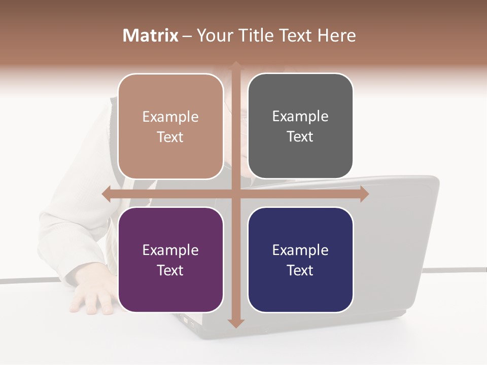 Isolated Face Job PowerPoint Template