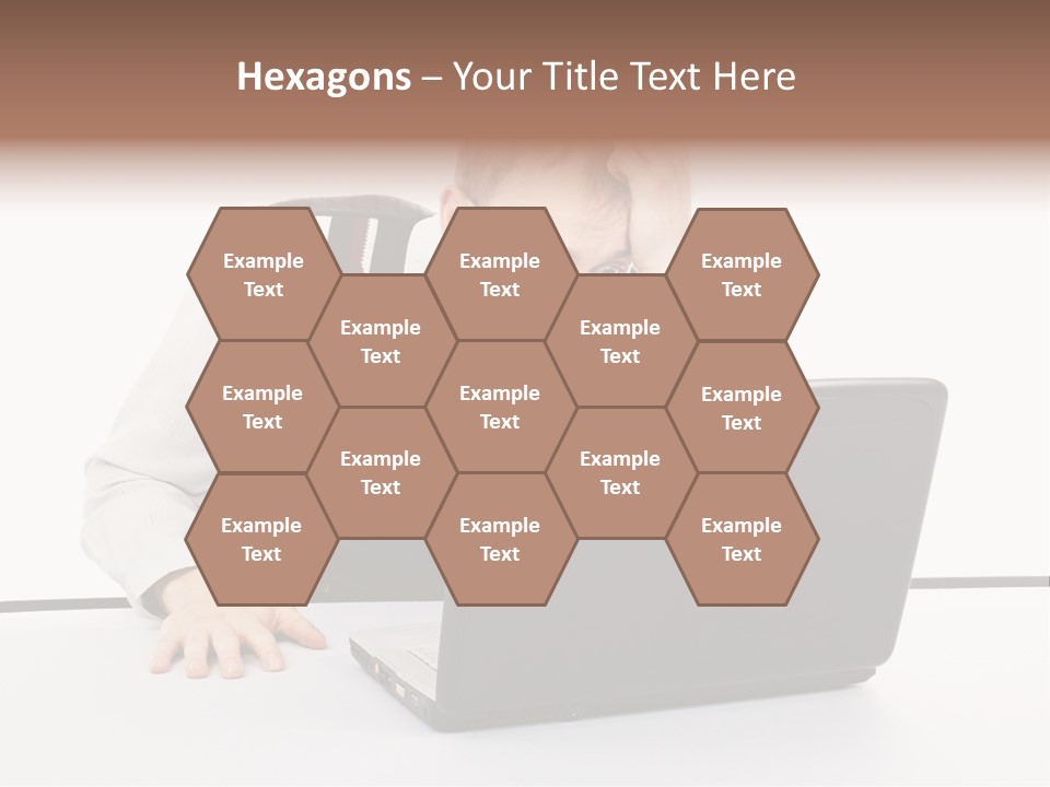 Isolated Face Job PowerPoint Template