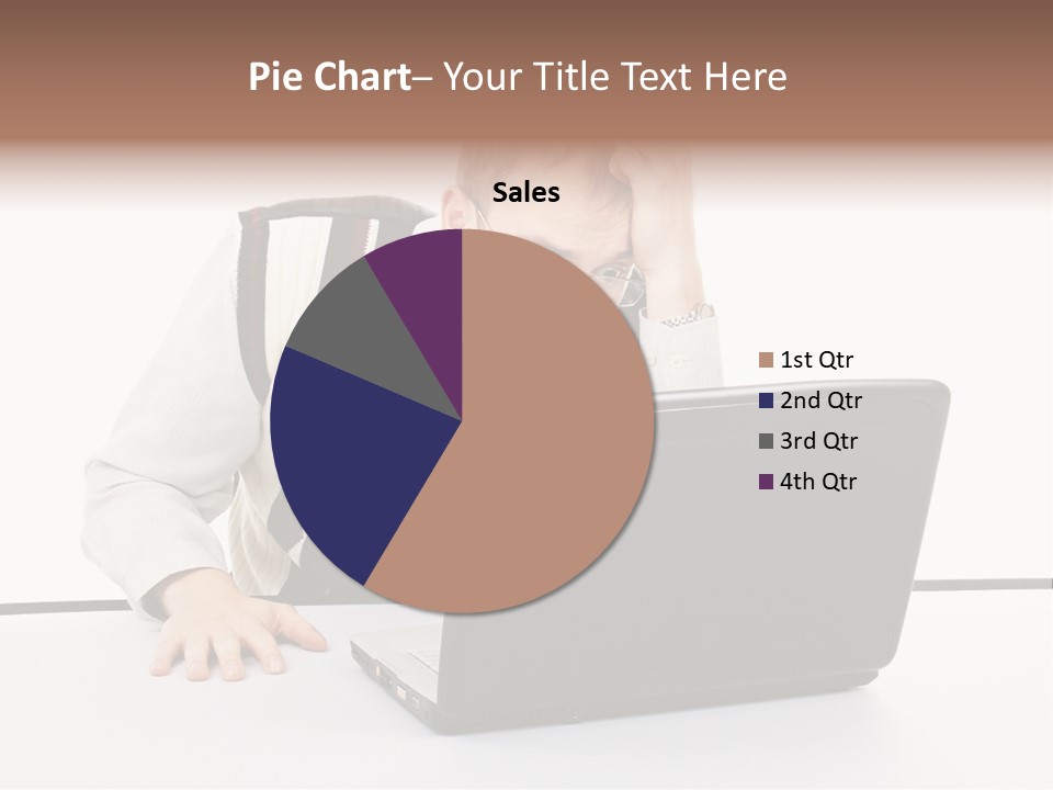 Isolated Face Job PowerPoint Template