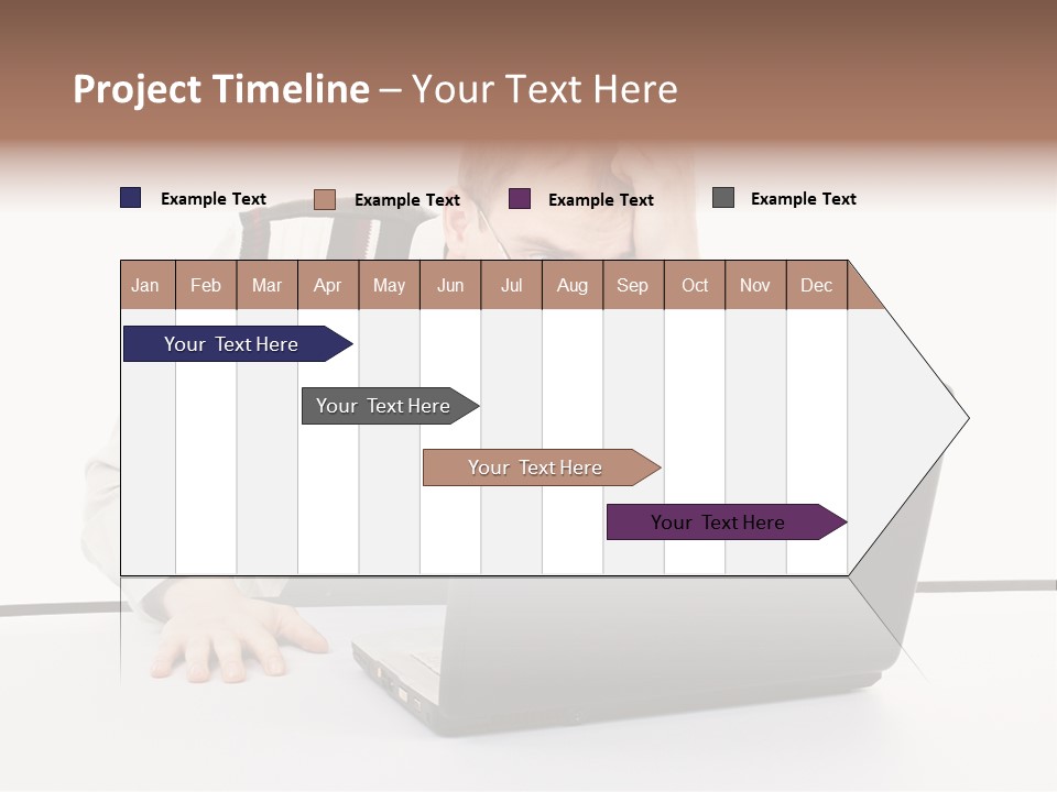 Isolated Face Job PowerPoint Template