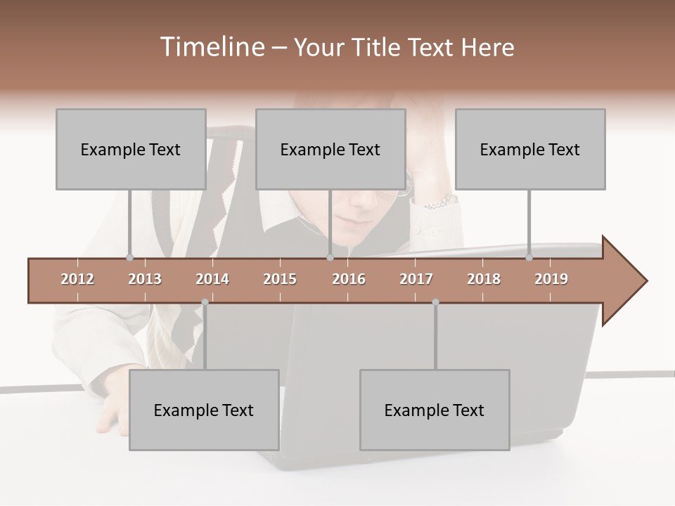 Isolated Face Job PowerPoint Template