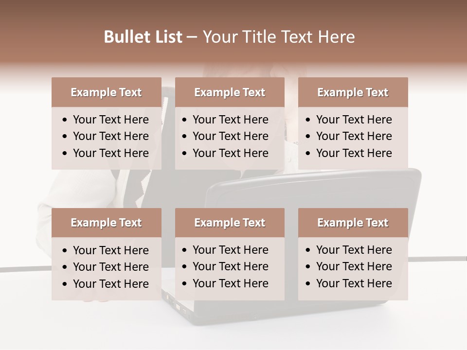 Isolated Face Job PowerPoint Template