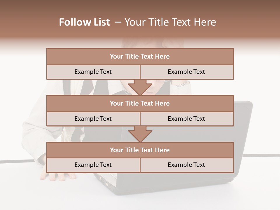 Isolated Face Job PowerPoint Template