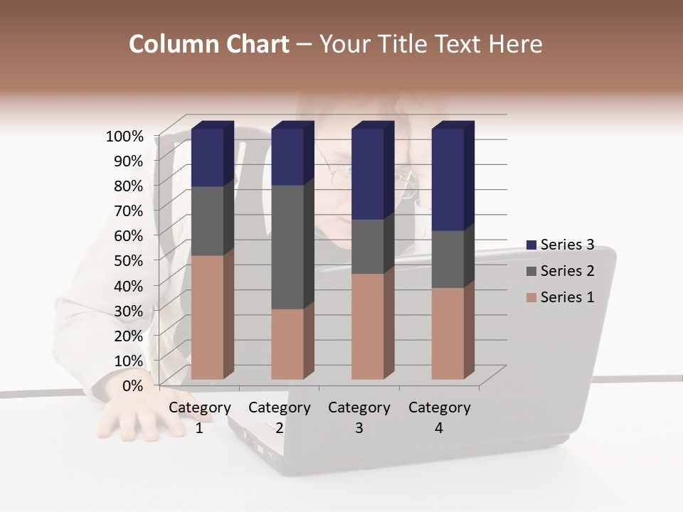 Isolated Face Job PowerPoint Template