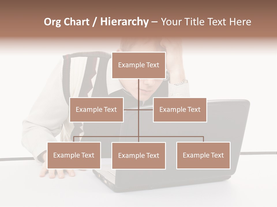 Isolated Face Job PowerPoint Template