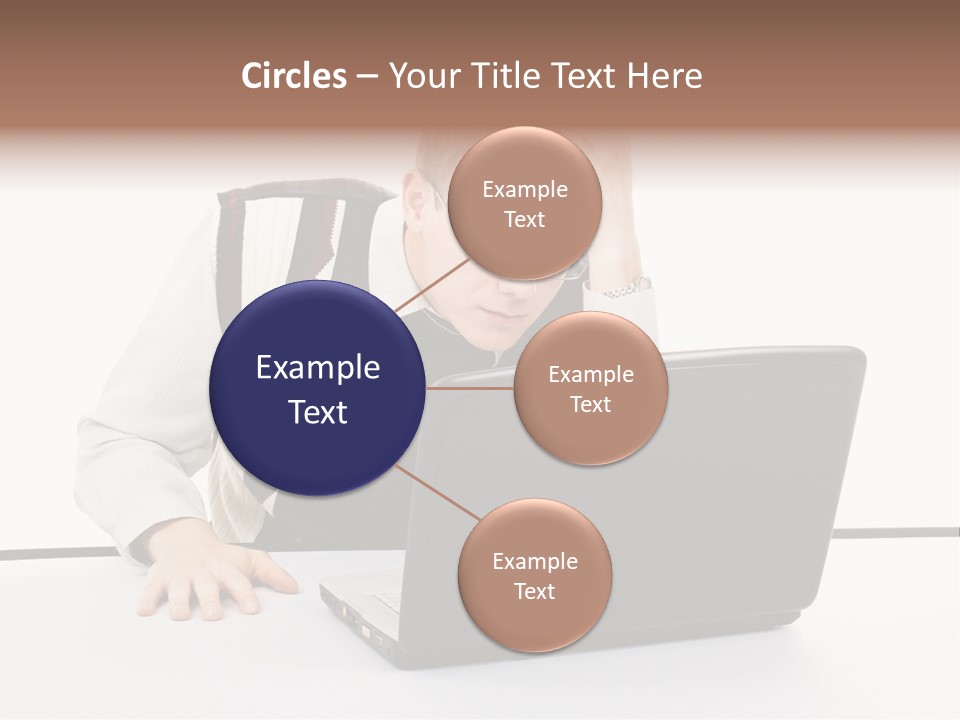 Isolated Face Job PowerPoint Template