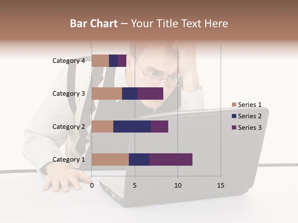 Isolated Face Job PowerPoint Template