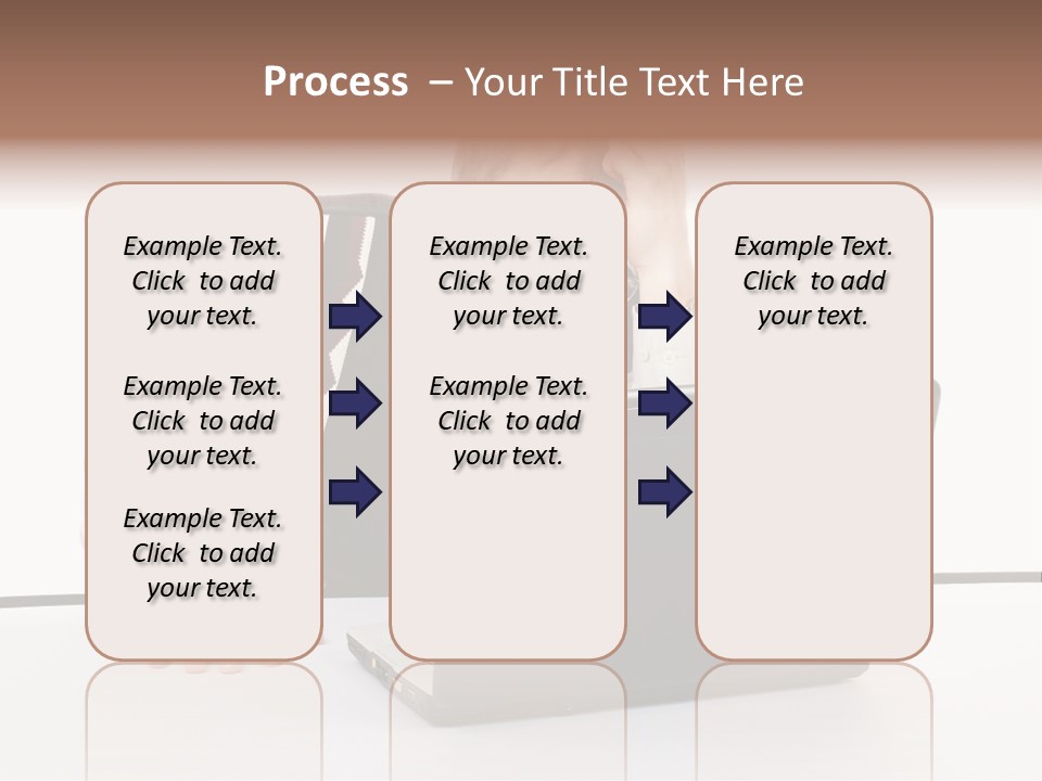 Isolated Face Job PowerPoint Template