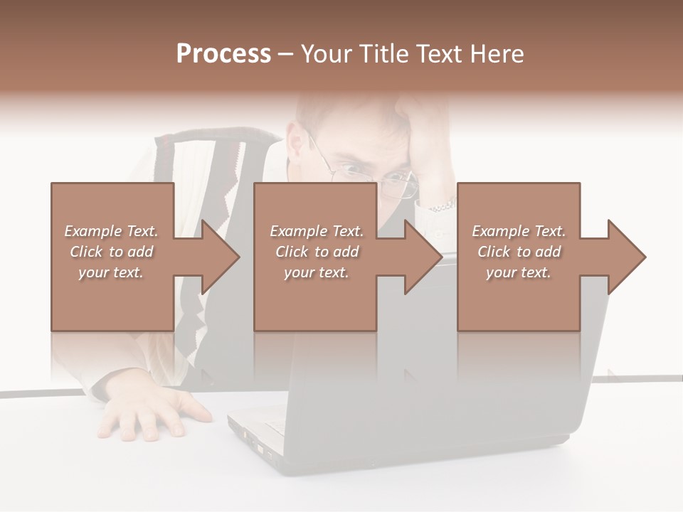 Isolated Face Job PowerPoint Template