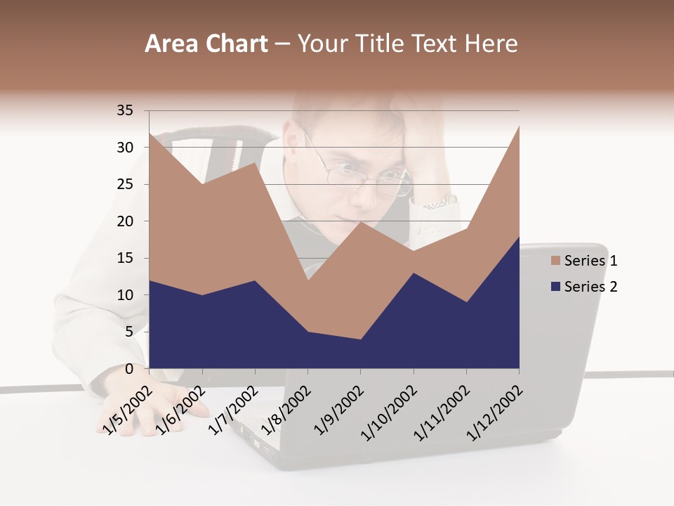 Isolated Face Job PowerPoint Template