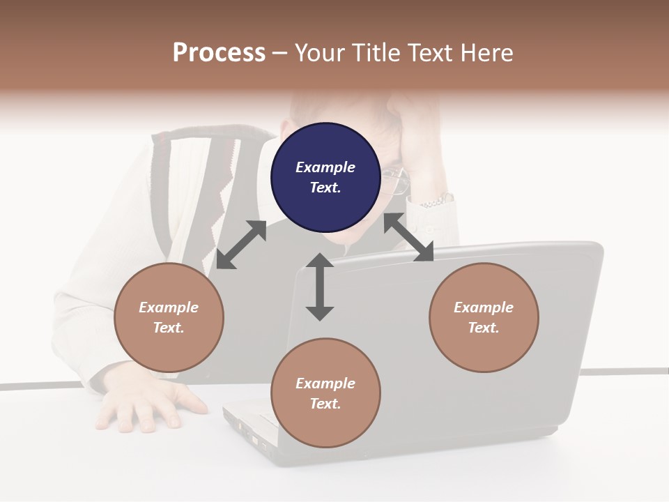 Isolated Face Job PowerPoint Template